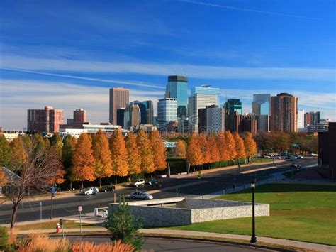 Fall In Downtown Minneapolis Stock Images - Image: 6935164