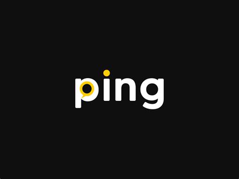 Ping Logo Exploration by Noah Wilson on Dribbble