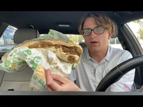 Subway Philly Cheesesteak Review!! - YouTube