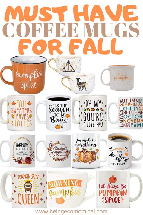 The Cutest Fall Mugs For Your Morning Coffee | Mugs, Autumn coffee, Morning coffee