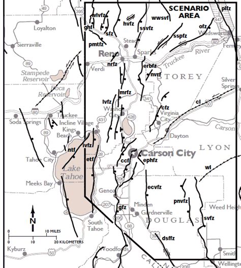 Reno Carson City Earthquakes