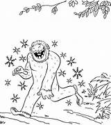 Printable Yeti Coloring Pages PDF  Coloringfoldercom sketch template