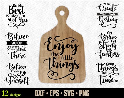 12 Motivatie Svg Bundel Snijplank Ontwerp SVG Keuken Quote - Etsy Nederland