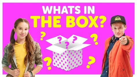 What's In The Box with Liv & Cooper from The KIDZ BOP Kids - YouTube | Kidz bop, Youtube kids, Bop