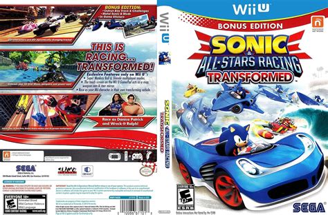 Sonic & All-Stars Racing Transformed Nintendo Wii U Nintendo Wii U by ...