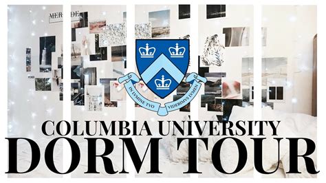 COLUMBIA UNIVERSITY DORM TOUR | NYC COLLEGE - YouTube