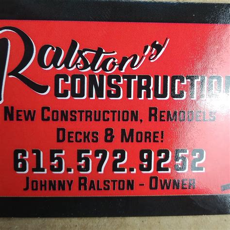 Ralstons construction | Nashville TN