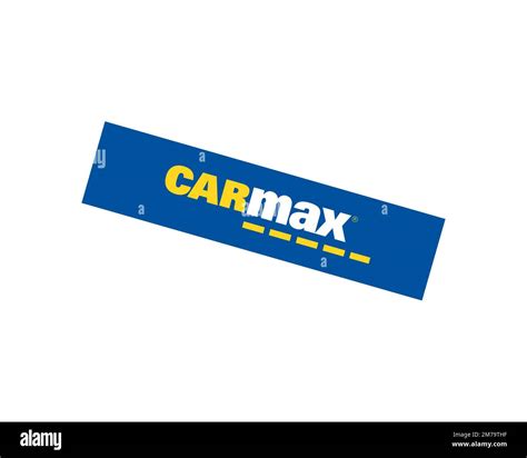 CarMax, rotated logo, white background B Stock Photo - Alamy