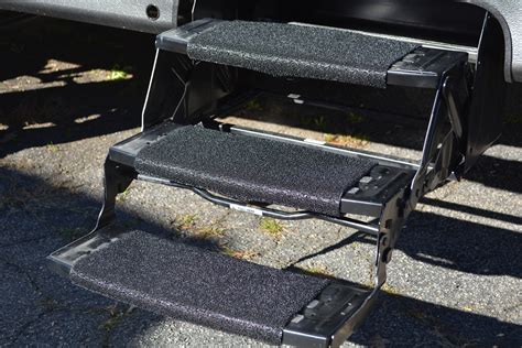 Grubby Feet Mats - Durable Outdoor Mats - RV and Camper Step Covers - GG Step Covers Black