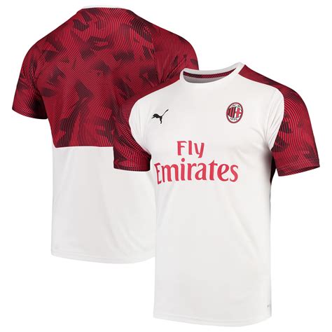 AC Milan Puma 2019/20 Training Jersey - White - Walmart.com - Walmart.com