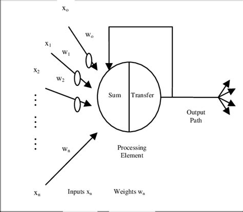 Basics of an artificial neuron. | Download Scientific Diagram