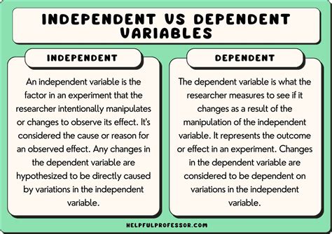 15 Independent and Dependent Variable Examples (2024)