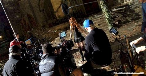 Exclusive behind the scenes photo from 'Shadowhunters' set ...