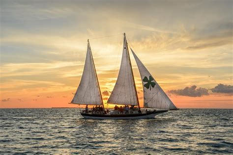 Classic Key West Schooner Sunset Sail with Full Open Bar 2024