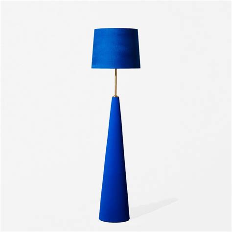 True Blue Floor Lamp, 2021 | Blue floor lamps, Blue ceramic lamp, Lamp