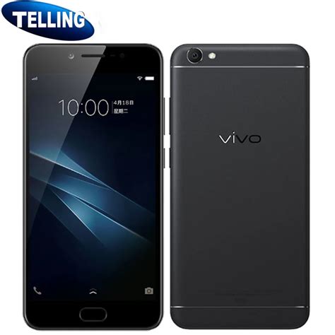 Original Vivo Y67 Mobile Phone 4G LTE Android 6.0 MTK6750 Octa Core 4G RAM+32G ROM 16MP Selfie ...