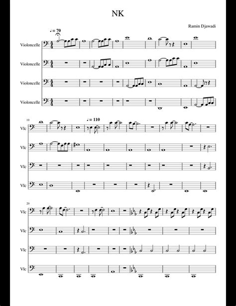 The Night King - GOT Season 8 sheet music for Cello download free in PDF or MIDI