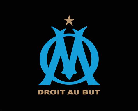 Olympique de Marseille Club Logo Symbol Ligue 1 Football French Abstract Design Vector ...