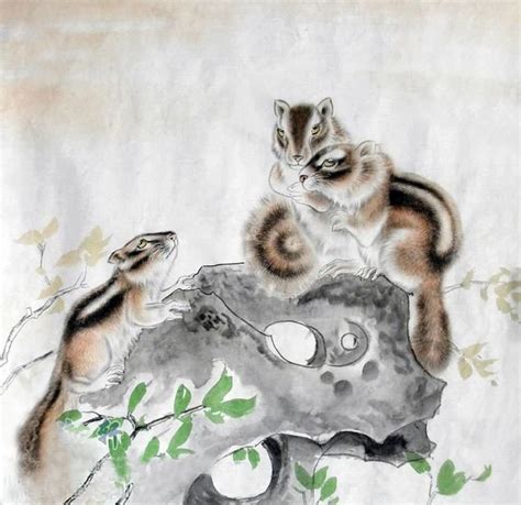 Chinese Other Animals Painting 0 4733013, 66cm x 66cm(26〃 x 26〃)