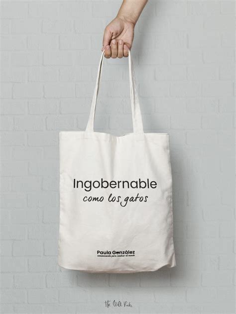 Tote bags «Ingobernable» - Paula González Comunicación