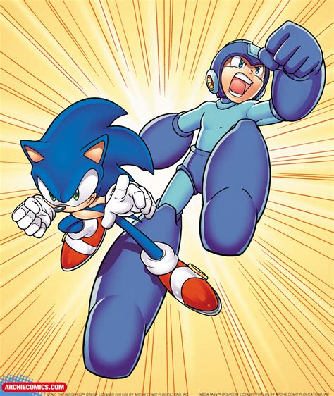 Archie Sonic and Mega Man Crossover - News - Gallery - Sonic SCANF