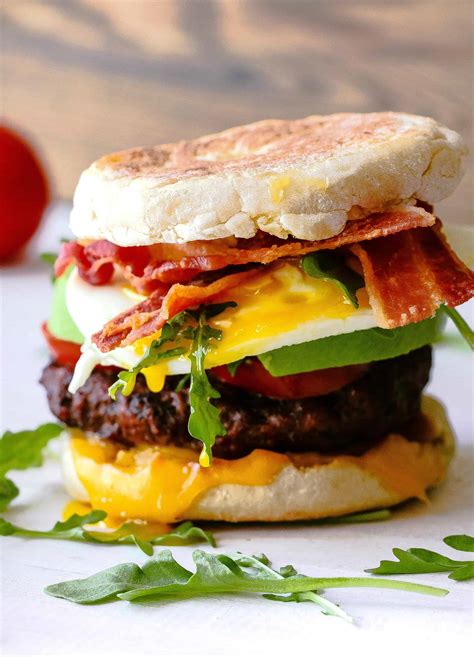 Best Breakfast Burger Recipe - Layers of Happiness