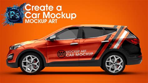 Car Mockup Templates Photoshop