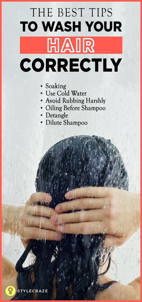 Best Hair Wash Tips To Wash Your Hair The Right Way – Our Top 10 Tips | Washing hair, Cool ...