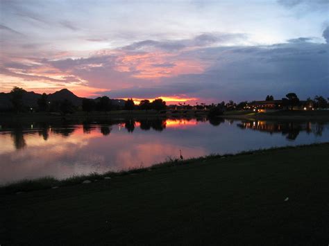 Chart House Sunset | Sunset view from the east boat ramp on … | Flickr