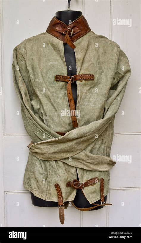 Straitjacket FROM mental asylum CIRCA 1900 Stock Photo - Alamy