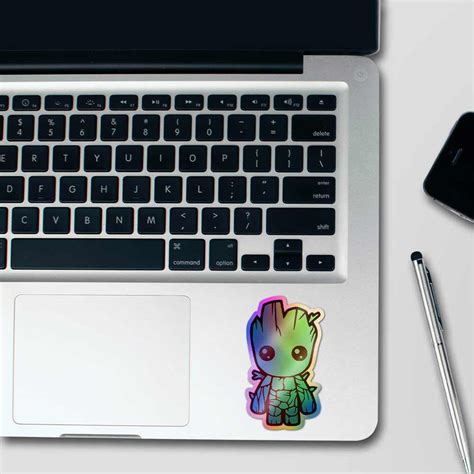 Groot Holographic Stickers – STICK IT UP