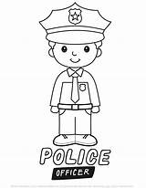 Police Man Coloring Pages  Free Printable Templates sketch template