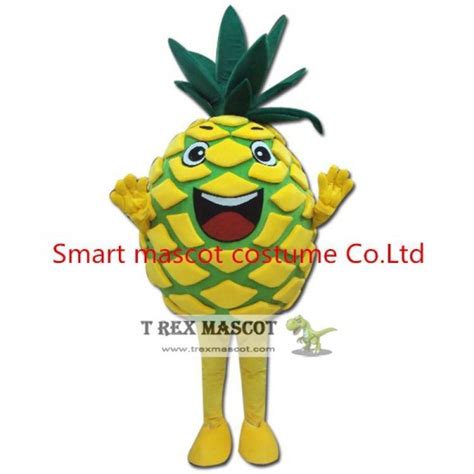 Fresh Fruit Costume Pine Apple Mascot Costume For Adult