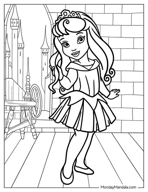 36 Disney Princess Coloring Pages (Free PDF Printables)