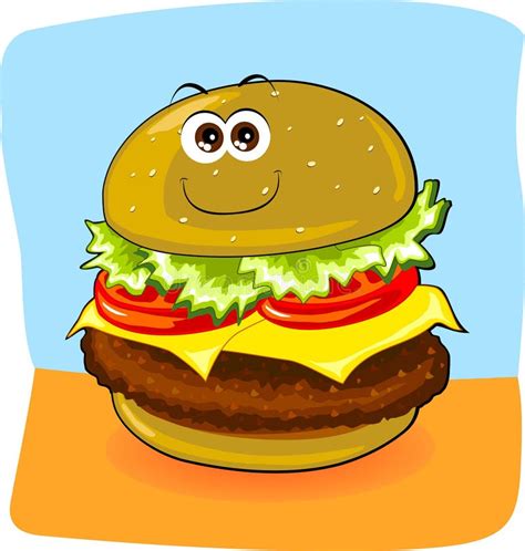 Funny sandwich stock illustration. Illustration of meal - 13037491