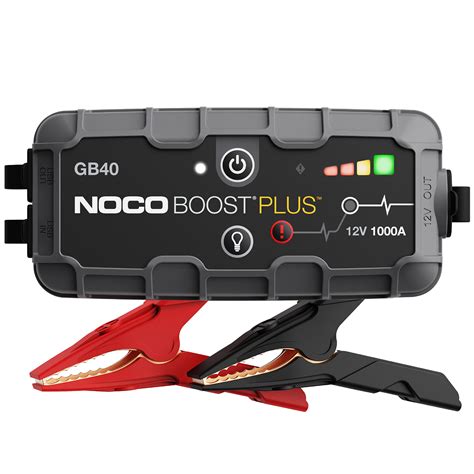 NOCO Boost Plus GB40 1000A UltraSafe Car Battery Jump Starter, 12V Battery Pack, Battery Booster ...