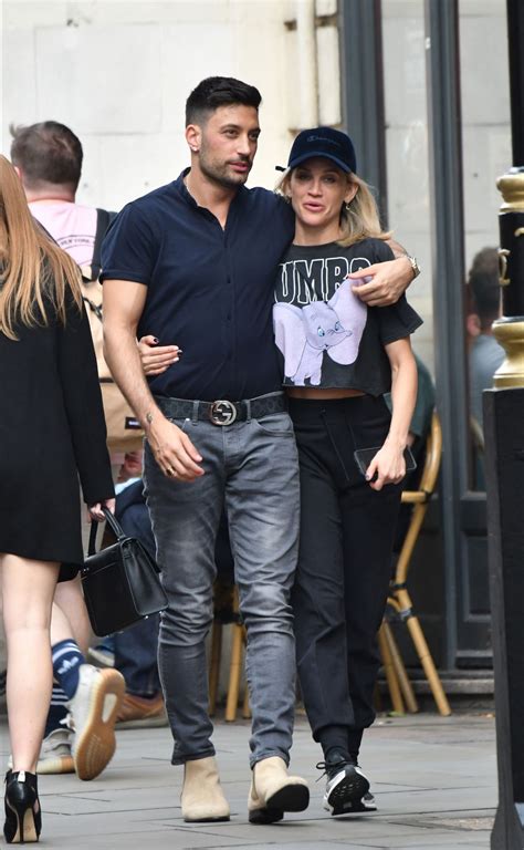 ASHLEY ROBERTS and Giovanni Pernice Out for Lunch in London 08/10/2019 ...