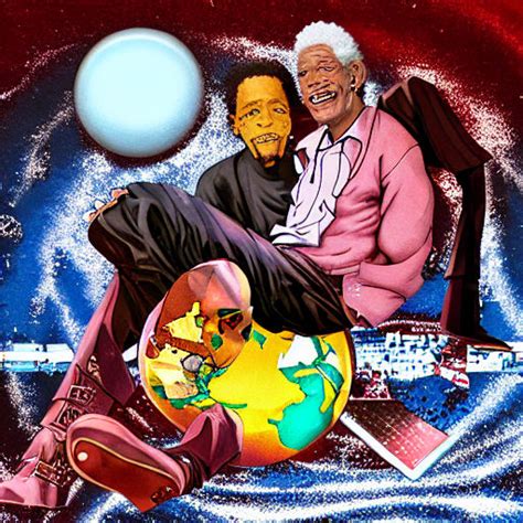 Jimmi Hendrix And Morgan Freeman On A Flat Earth by sauerliebe on DeviantArt