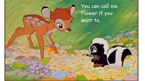 Flower From Bambi Quotes. QuotesGram