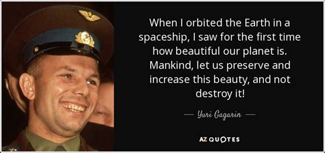 TOP 16 QUOTES BY YURI GAGARIN | A-Z Quotes