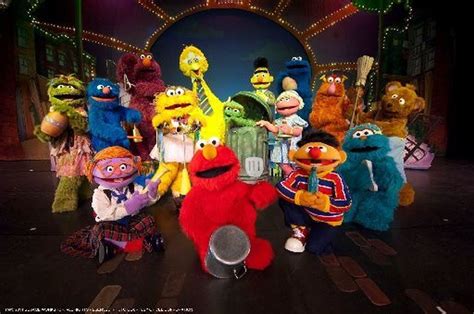 Elmo and Muppet pals improvise instruments in Sesame Street Live show ...