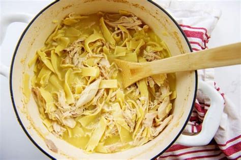 Amish Chicken & Noodle Soup Recipe | Buns In My Oven