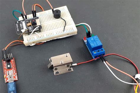 ESP32-CAM Face Recognition Door Lock System using Solenoid Lock