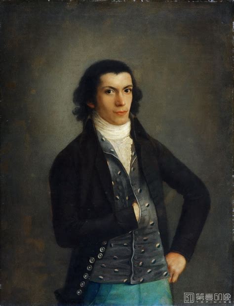 美国费城美术馆-Agustín Esteve y Marques, Spanish, 1753-c. 1820-Portrait of Isidro Gonzále-油画作品-第壹印像