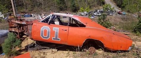 These Dukes of Hazzard Dodge Charger "Jump Cars" Are Rotting Away in a ...