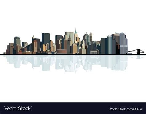 Cityscape Royalty Free Vector Image - VectorStock