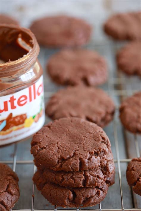 3 Ingredient Nutella Cookies - Gemma’s Bigger Bolder Baking