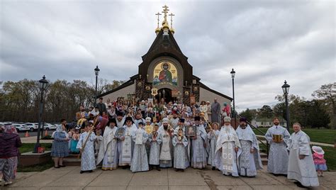 Howell, NJ: On Bright Monday, Metropolitan Nicholas performs Archpastoral Visit to St. Alexander ...