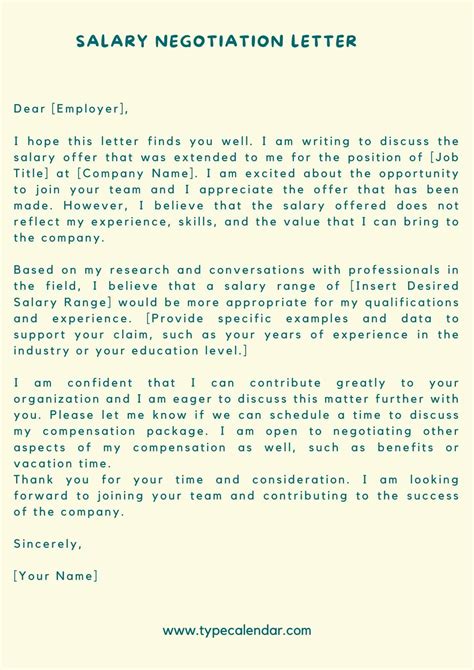 29+ Negotiation Letter Example - ScottMeadow