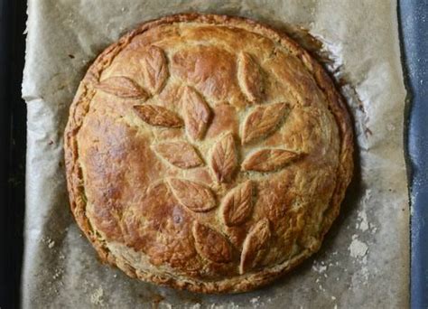 All time food: French Easter Pie with Spinach and Goat Cheese Recipe